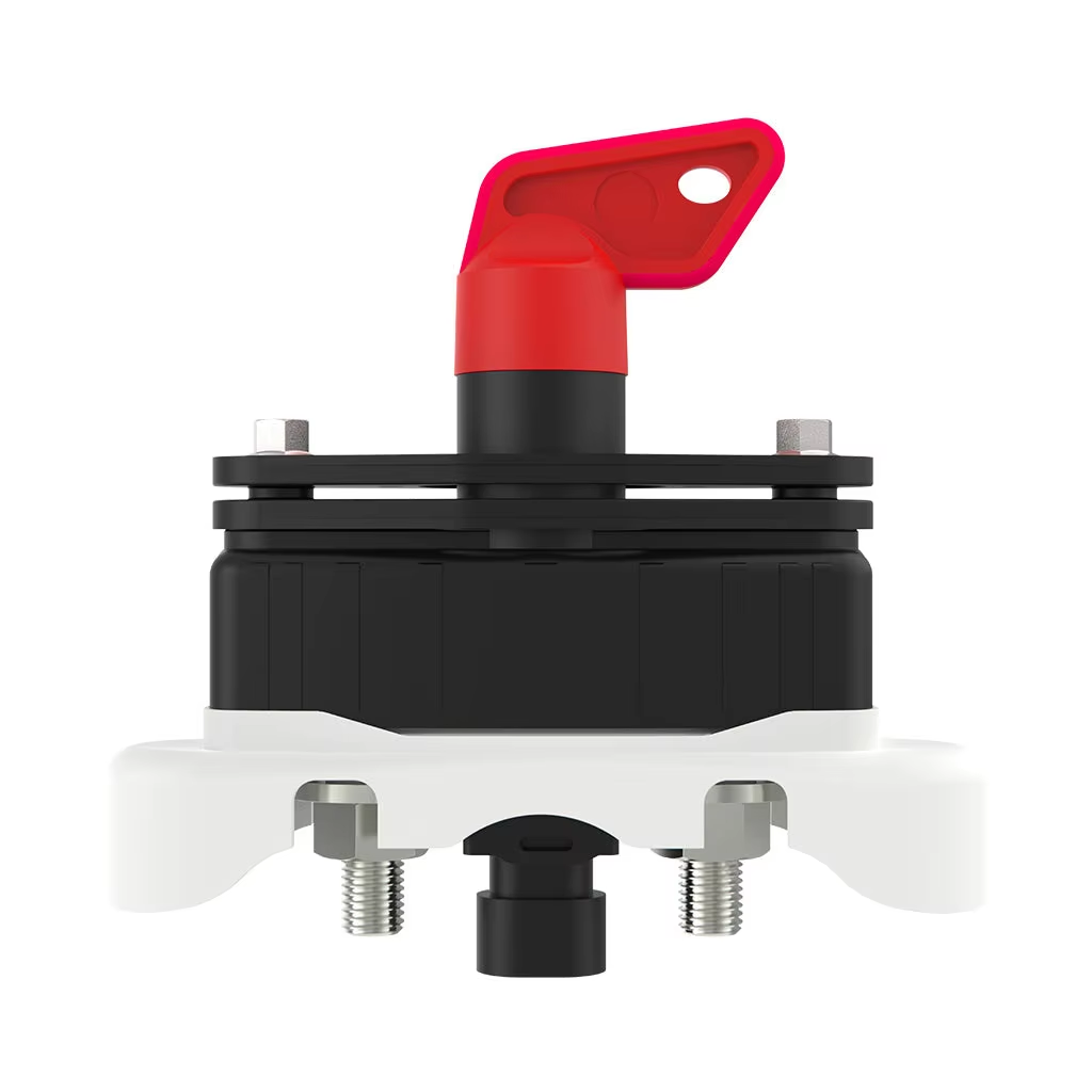 Universal 12V-24V Auto Truck Battery 200A Fuse Block Transparent Screwed Cover Circuit Breaker Switch Plastic Automotive Use